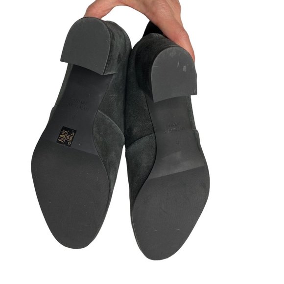 STUART WEITZMAN SIGGY BOOTS NEW SUEDE ANKLE BOOTS GREY 38.5 US 8 - Picture 10 of 16